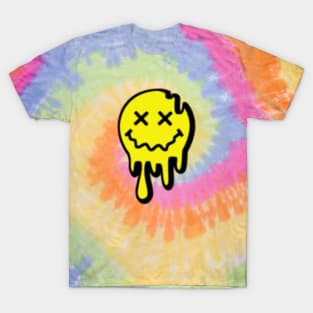 ACID SMILEY (MELTING) #5 (DEEP SHADOW) T-Shirt